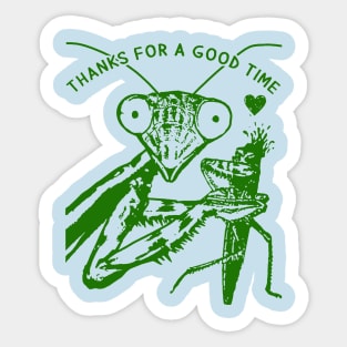Funny husband gift | Thanks for a good time Sticker